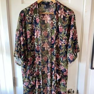 Floral kimono